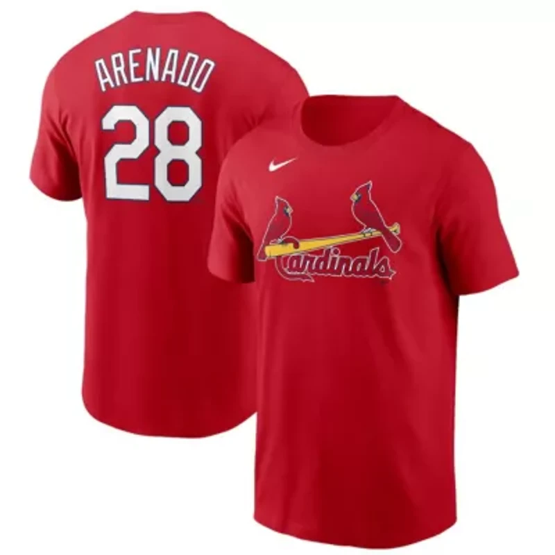 MLB Nike Nolan Arenado St. Louis Cardinals Name & Number T-Shirt