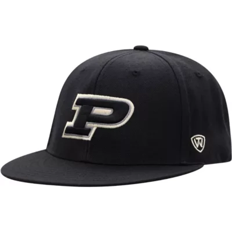 NCAA Purdue Boilermakers Team Color Fitted Hat