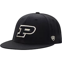 NCAA Purdue Boilermakers Team Color Fitted Hat
