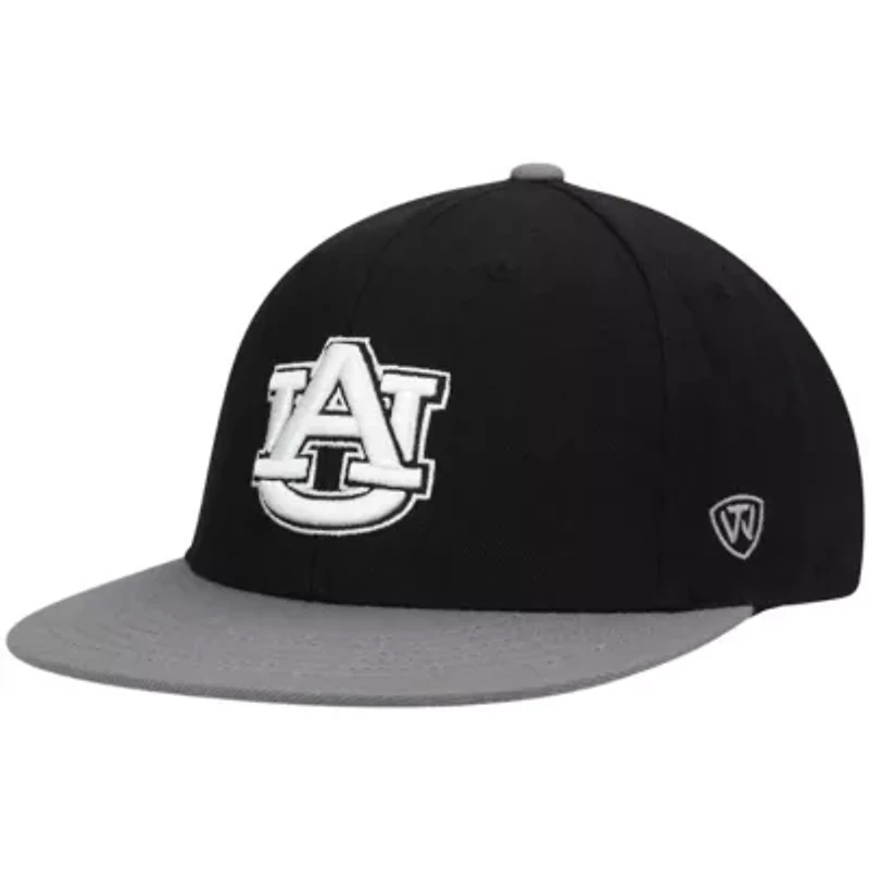 NCAA Black/Gray Auburn Tigers Team Color Two-Tone Fitted Hat