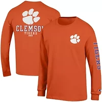 NCAA Clemson Tigers Team Stack Long Sleeve T-Shirt