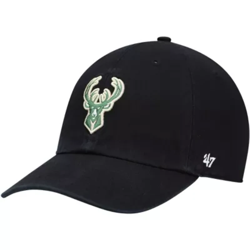 NBA Milwaukee Bucks Logo Clean Up Adjustable Hat