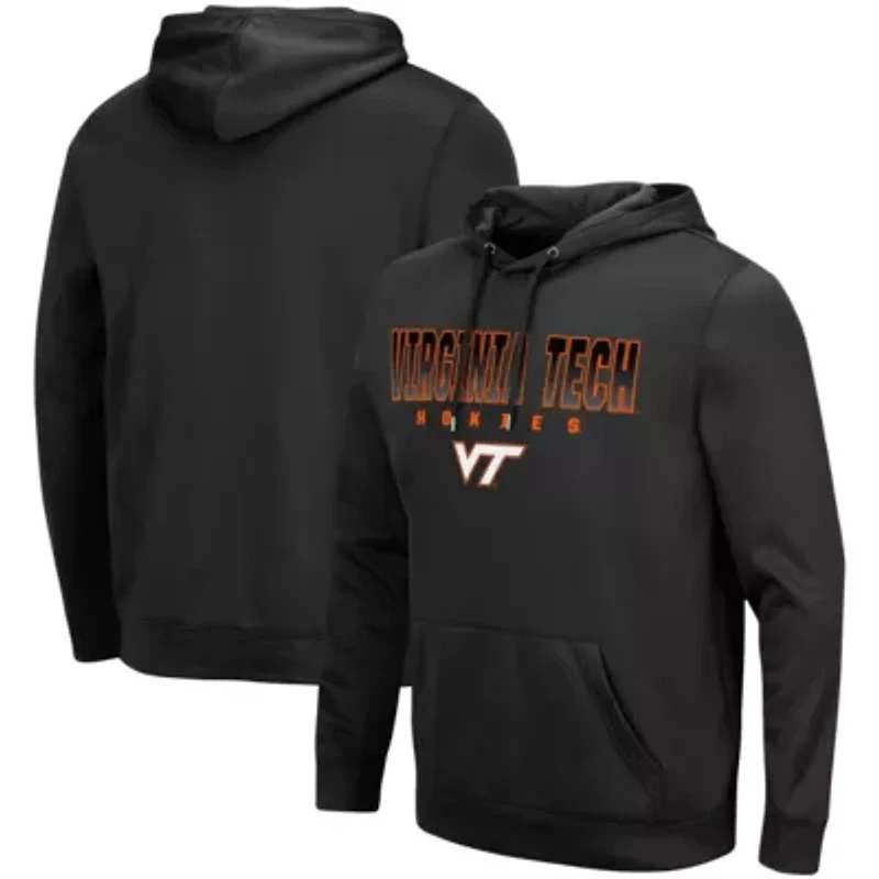 NCAA Virginia Tech Hokies Blackout 3.0 Pullover Hoodie