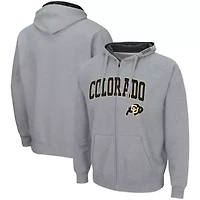 NCAA ed Colorado Buffaloes Arch & Logo 3.0 Full-Zip Hoodie
