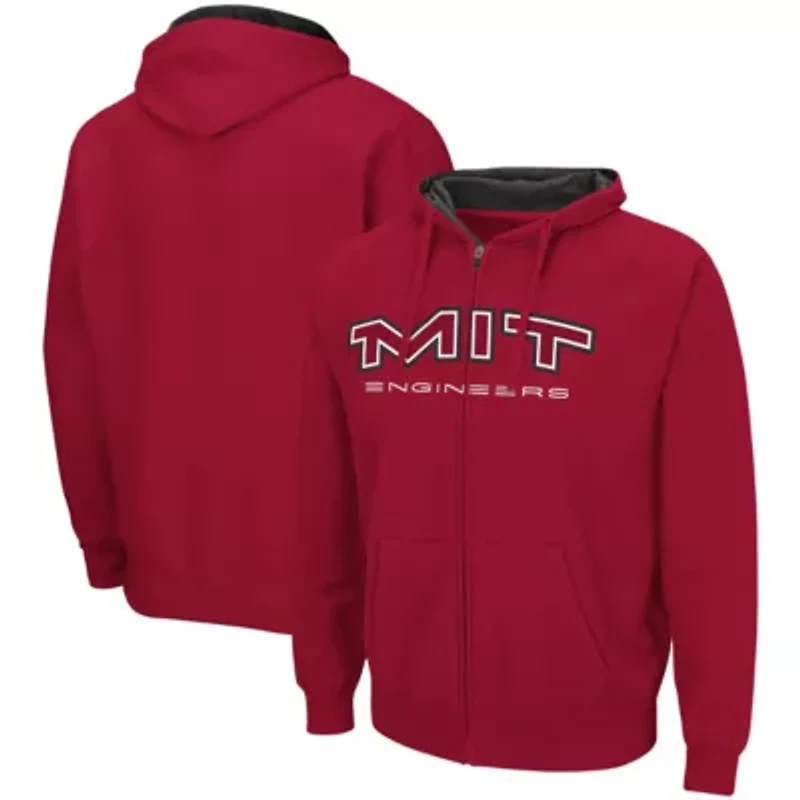 NCAA MIT Engineers Arch & Logo 3.0 Full-Zip Hoodie