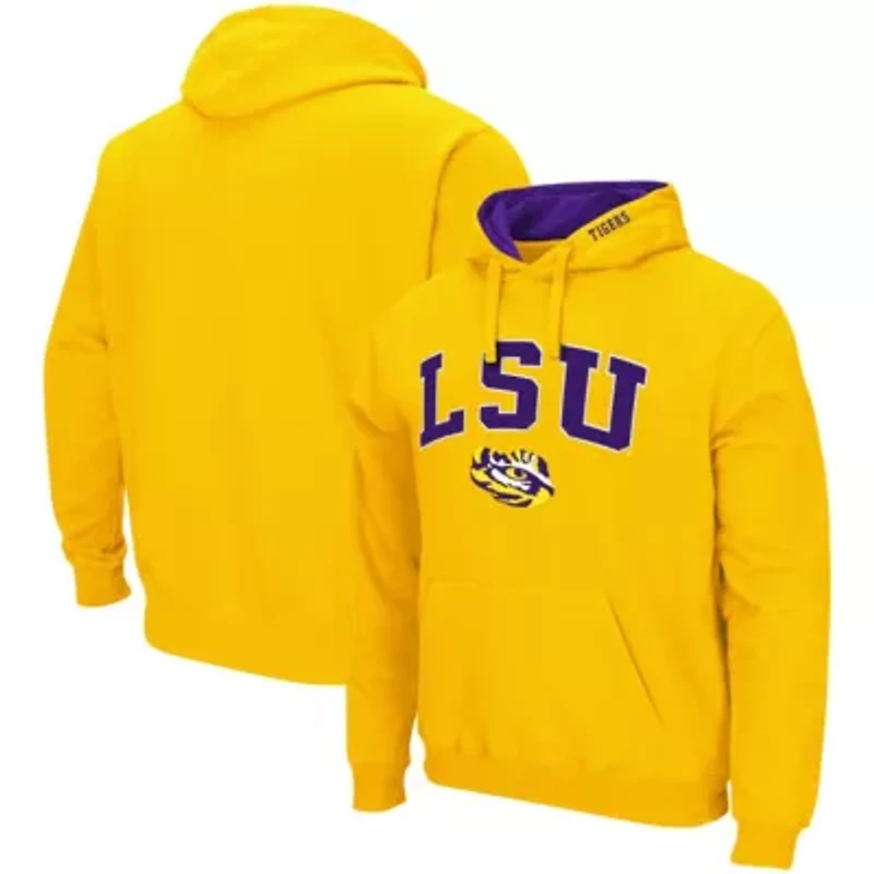 NCAA LSU Tigers Arch & Logo 3.0 Pullover Hoodie