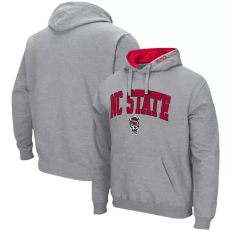 NCAA NC State Wolfpack Arch & Logo 3.0 Pullover Hoodie