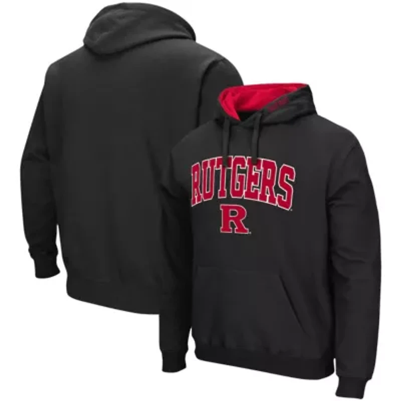 Rutgers Scarlet Knights NCAA Arch & Logo 3.0 Pullover Hoodie