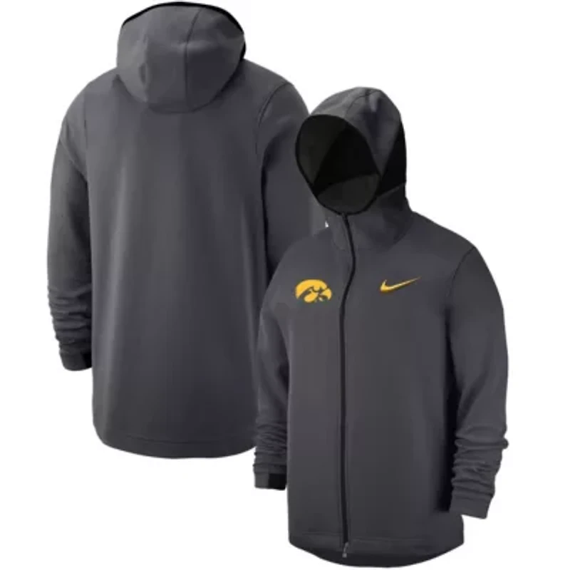 NCAA Nike Iowa Hawkeyes Tonal Showtime Full-Zip Hoodie