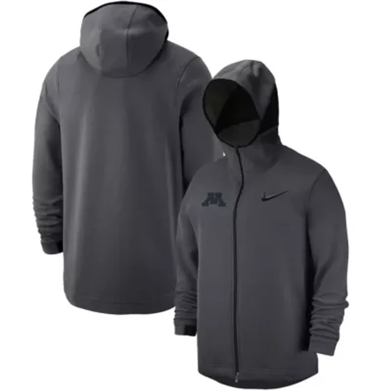 NCAA Nike Minnesota Golden Gophers Tonal Showtime Full-Zip Hoodie