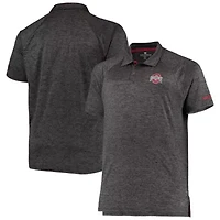 NCAA ed Ohio State Buckeyes Big & Tall Down Swing Polo