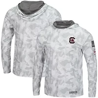 NCAA Arctic South Carolina Gamecocks OHT Military Appreciation Long Sleeve Hoodie Top
