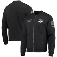 NCAA Loyola Chicago Ramblers OHT Military Appreciation High-Speed Bomber Full-Zip Jacket