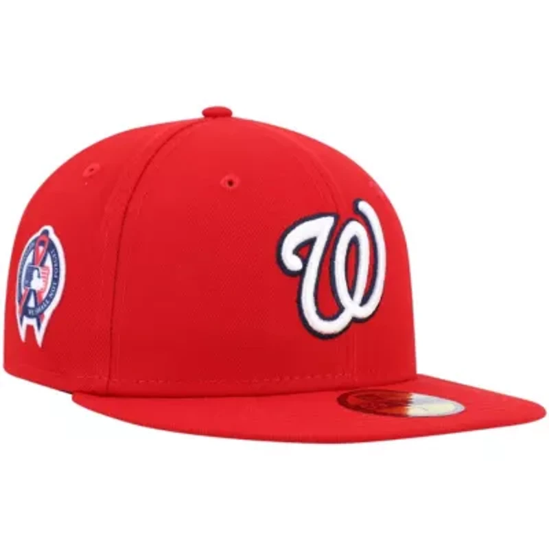 MLB Washington Nationals 9/11 Memorial Side Patch 59FIFTY Fitted Hat