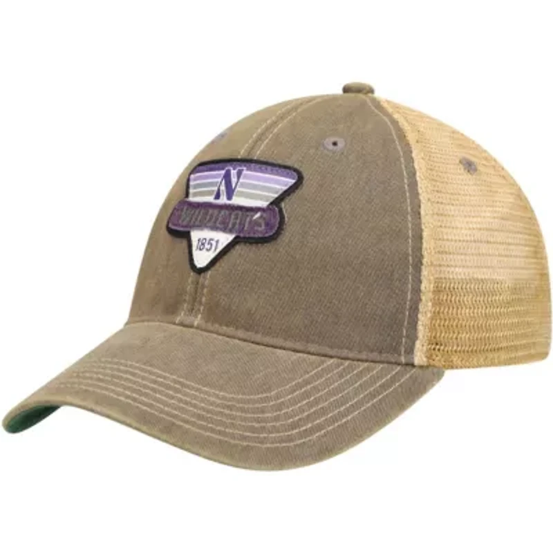 NCAA Northwestern Wildcats Legacy Point Old Favorite Trucker Snapback Hat