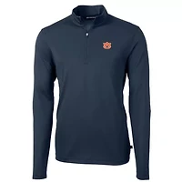NCAA Auburn Tigers Virtue Eco Pique Recycled Quarter-Zip Jacket