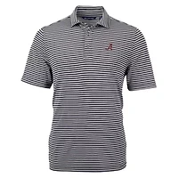 Alabama Crimson Tide NCAA Virtue Eco Pique Stripe Recycled Polo