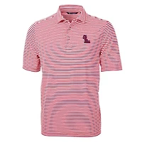 NCAA Ole Miss Rebels Virtue Eco Pique Stripe Recycled Polo