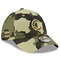 MLB Chicago Cubs 2022 Armed Forces Day 39THIRTY Flex Hat