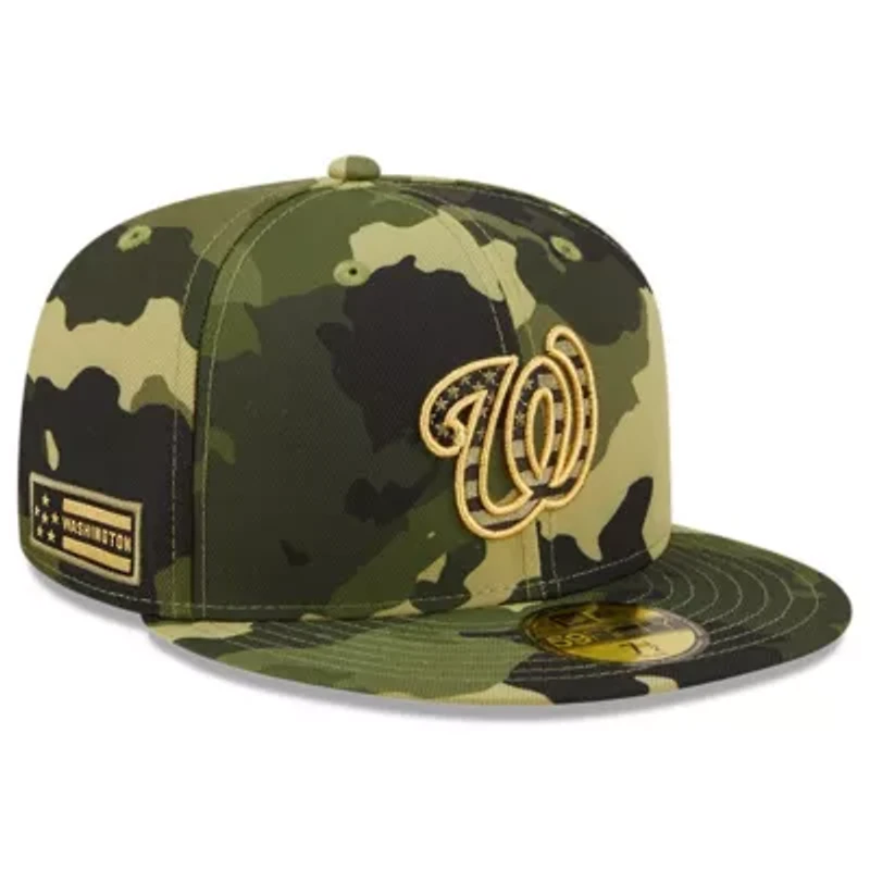 MLB Washington Nationals 2022 Armed Forces Day On-Field 59FIFTY Fitted Hat