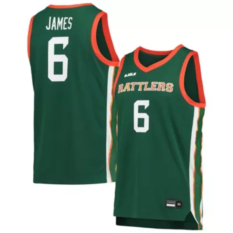 NCAA Florida A&M Rattlers Replica Basketball Jersey