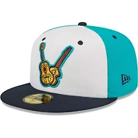 MiLB White/Black Vihuelas De Nashville Copa La Diversion 59FIFTY Fitted Hat