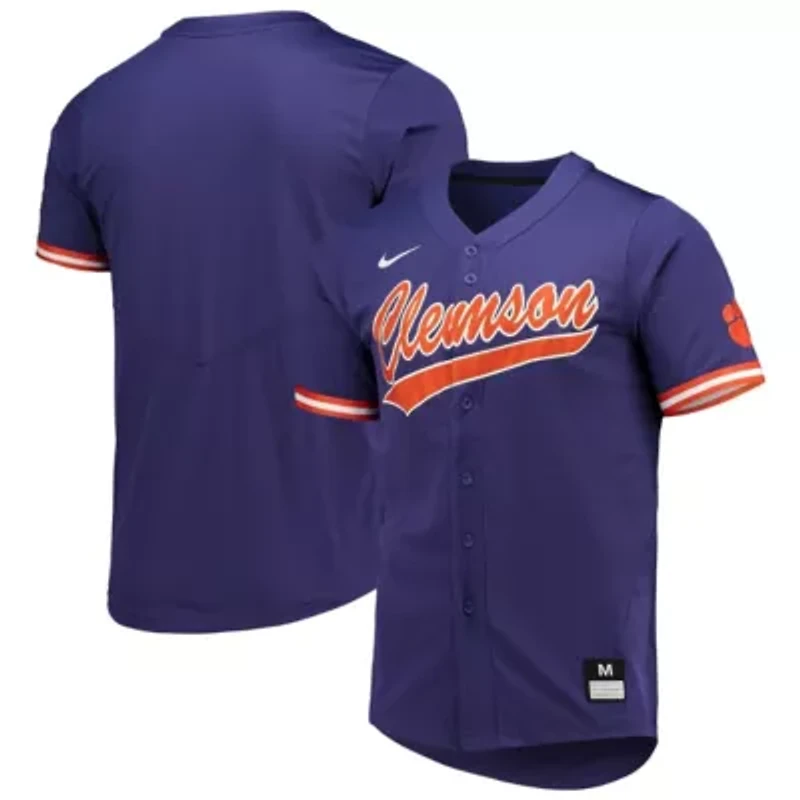 NCAA Nike Clemson Tigers Replica Baseball Jersey