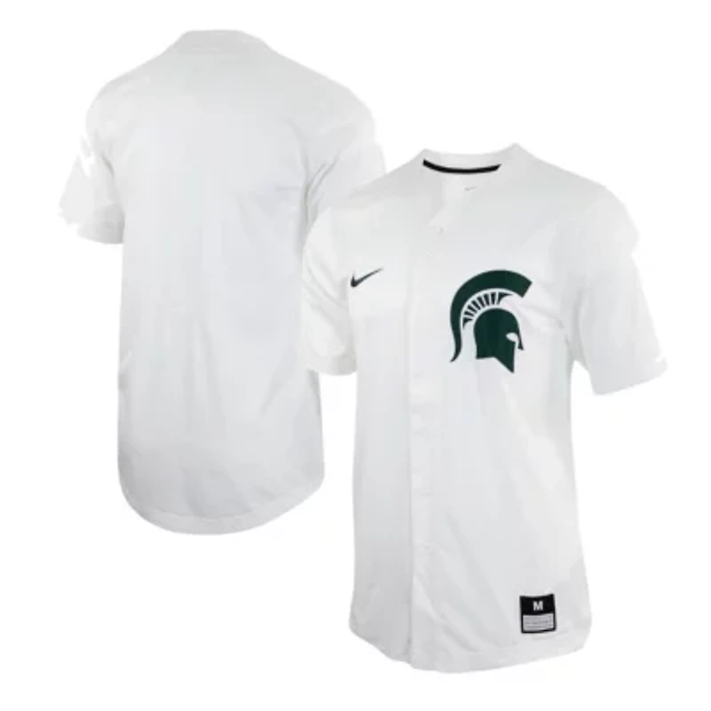 NCAA Nike Michigan State Spartans Replica Baseball Jersey