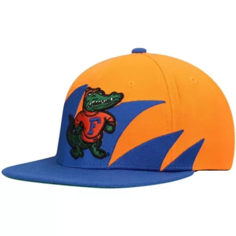 NCAA Royal/Orange Florida Gators Sharktooth Snapback Hat