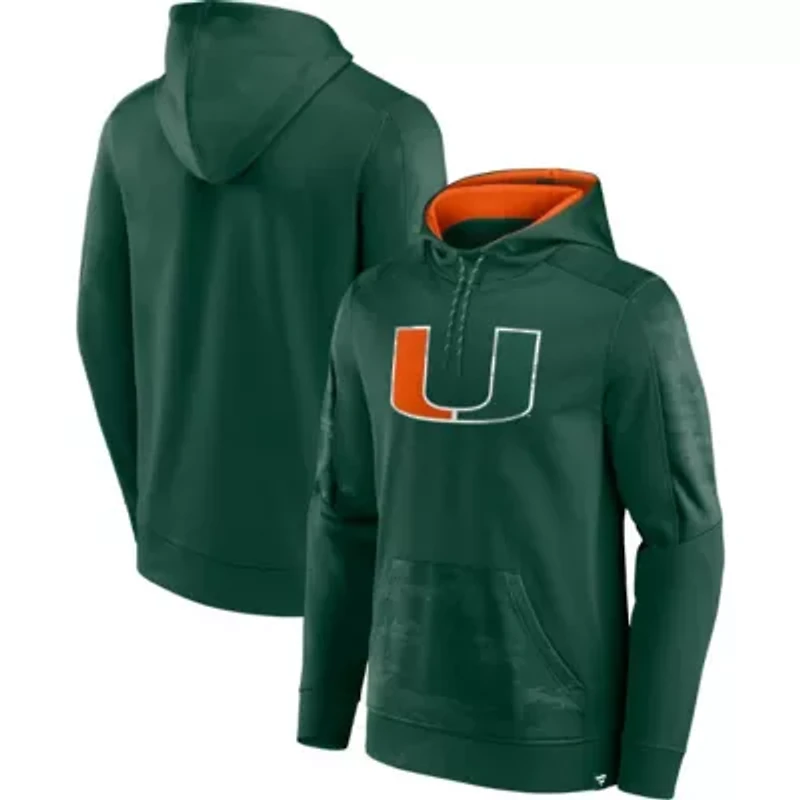 Miami (FL) Hurricanes NCAA Fanatics On The Ball Pullover Hoodie