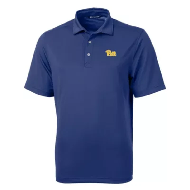NCAA Pitt Panthers Big & Tall Virtue Eco Pique Recycled Polo