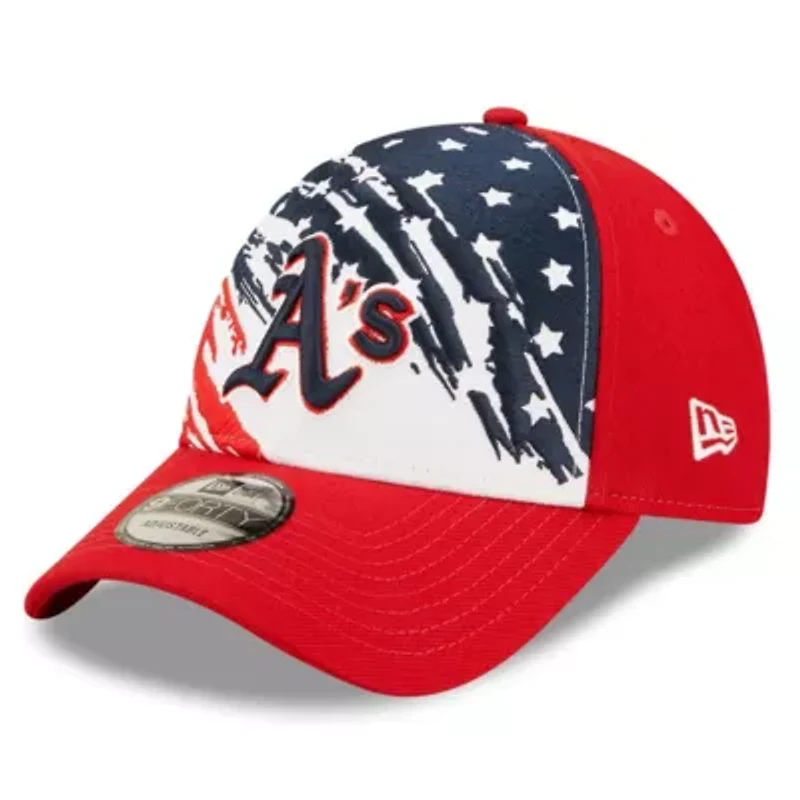 Cooperstown Teams Oakland Athletics 2022 4th of July 9FORTY Snapback Adjustable Hat