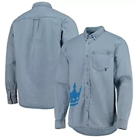MLS Charlotte FC Button-Down Long Sleeve Shirt