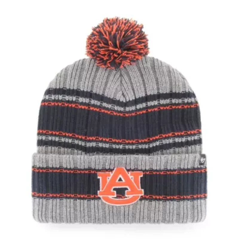 NCAA Auburn Tigers Rexford Cuffed Knit Hat with Pom