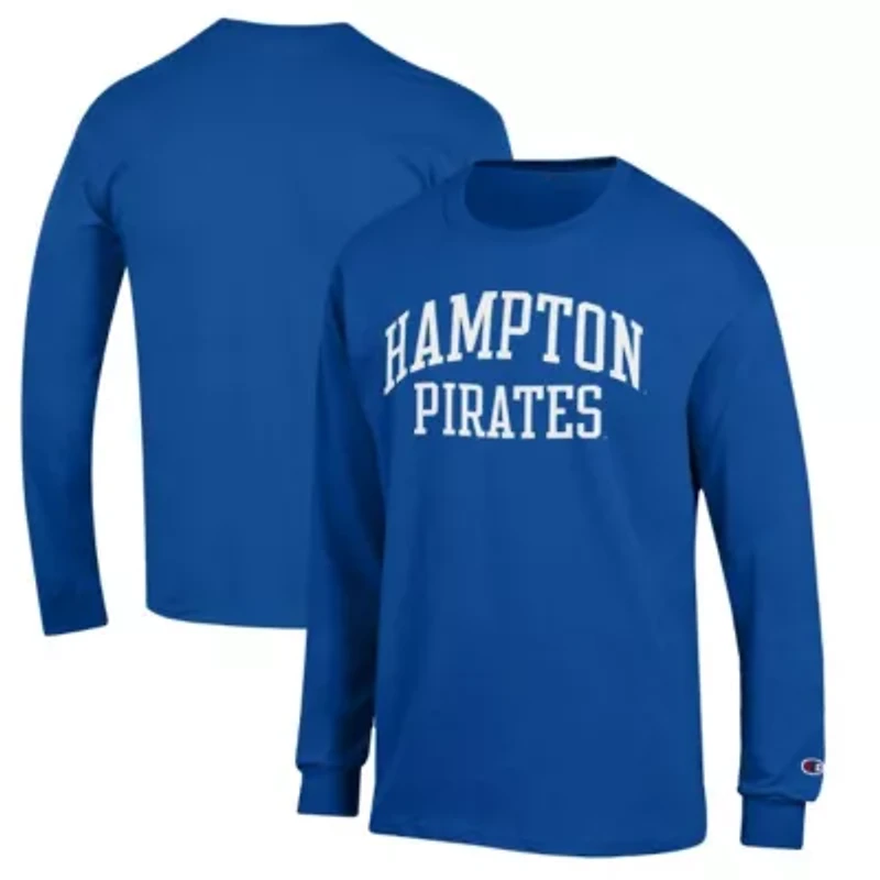 NCAA Hampton Pirates Jersey Long Sleeve T-Shirt
