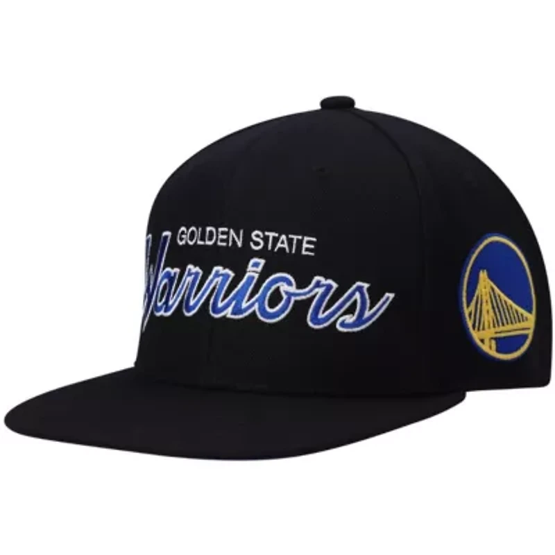 NBA Golden State Warriors Hardwood Classics Script 2.0 Snapback Hat