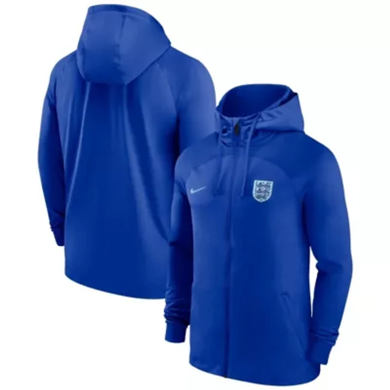 Soccer National Teams Nike England Team Strike Raglan Hoodie Full-Zip Track Jacket