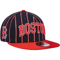 Boston Red Sox MLB Navy/Red Boston Sox City Arch 9FIFTY Snapback Hat