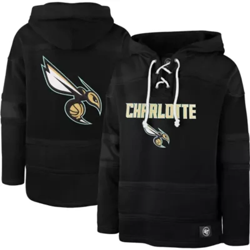 NBA Charlotte Hornets 2022/23 Pregame MVP Lacer Pullover Hoodie - City Edition