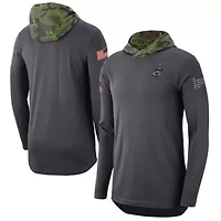 NCAA Nike Penn State Nittany Lions Military Long Sleeve Hoodie T-Shirt