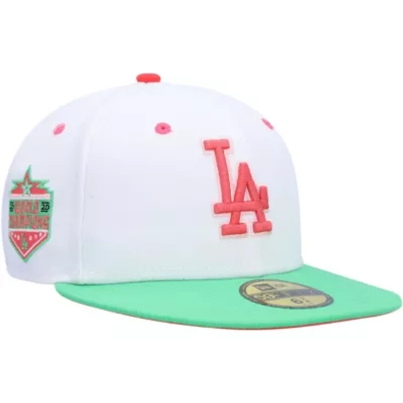 MLB White/Green Los Angeles Dodgers Watermelon Lolli 59FIFTY Fitted Hat