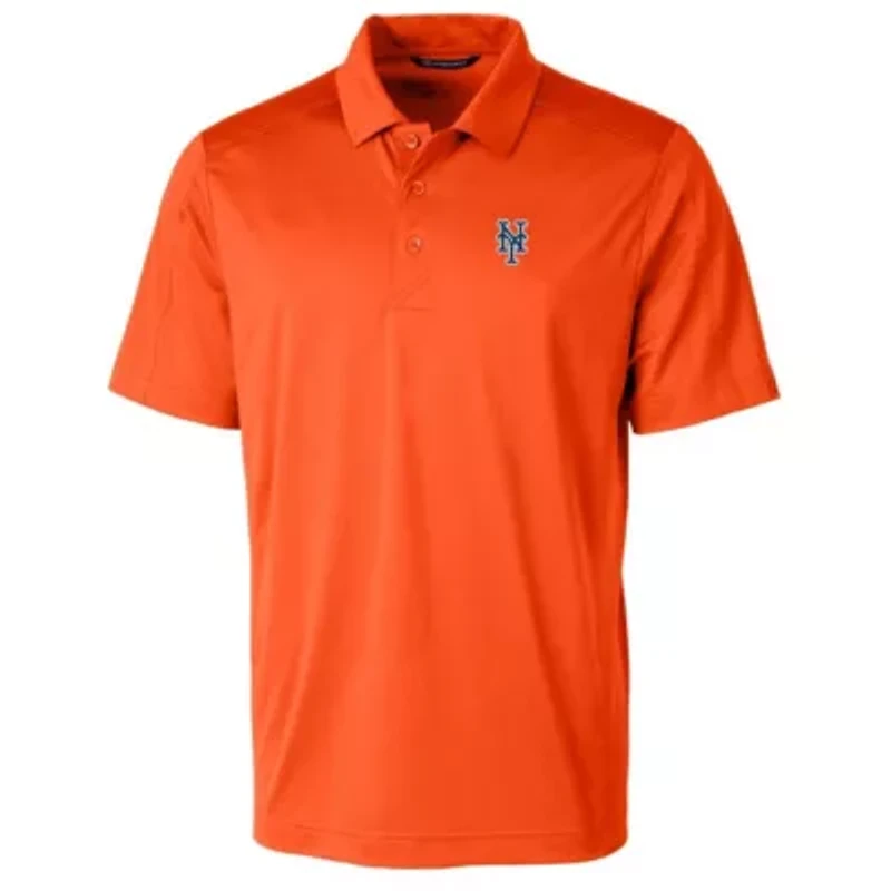 MLB New York Mets Big & Tall Prospect Textured Stretch Polo