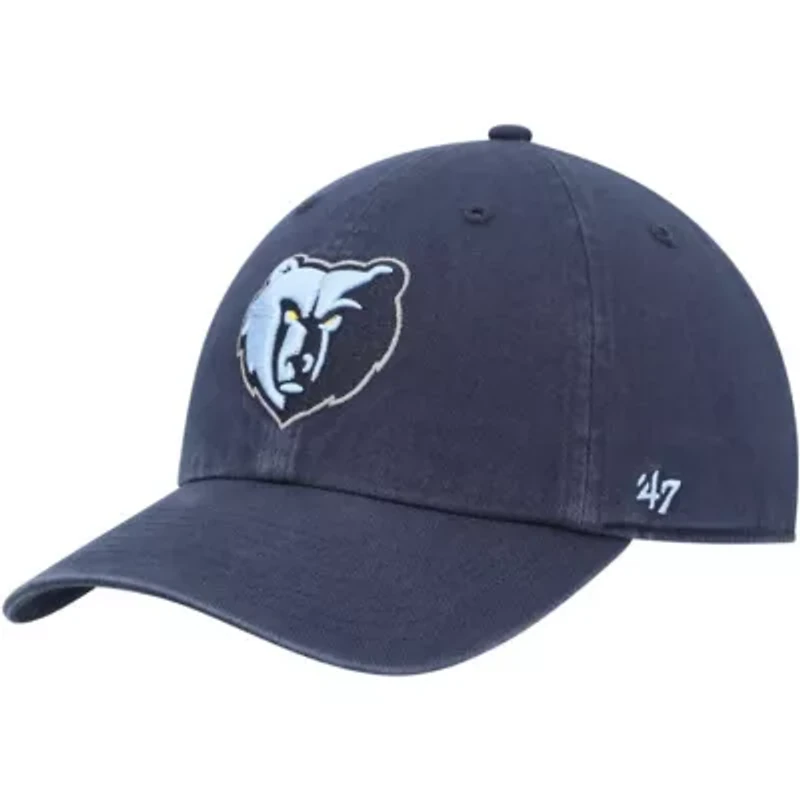 NBA Memphis Grizzlies Primary Logo Clean Up Adjustable Hat