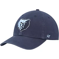 NBA Memphis Grizzlies Primary Logo Clean Up Adjustable Hat