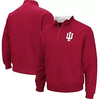 NCAA Indiana Hoosiers Big & Tall Tortugas Logo Quarter-Zip Sweatshirt