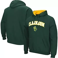 NCAA Clarkson Golden Knights Arch & Logo 3.0 Pullover Hoodie