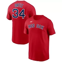 Boston Red Sox MLB Nike David Ortiz Name & Number T-Shirt