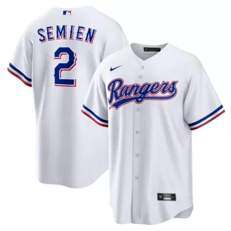 MLB Nike Marcus Semien Texas Rangers Home Replica Player Jersey