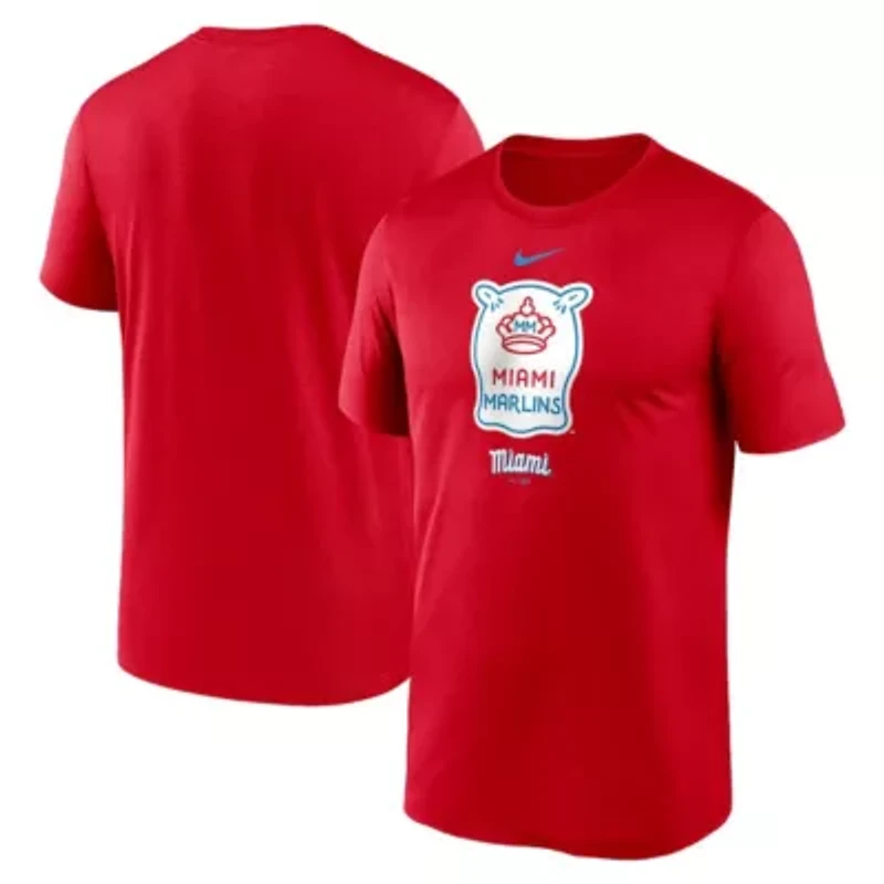 MLB Nike Miami Marlins City Connect Logo T-Shirt