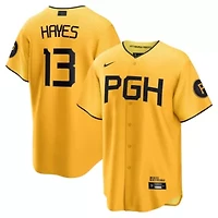 MLB Nike Ke'Bryan Hayes Pittsburgh Pirates City Connect Replica Player Jersey